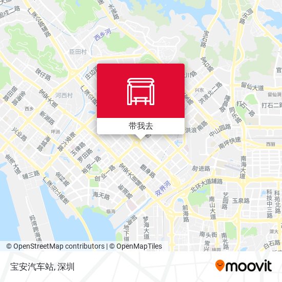 宝安汽车站地图
