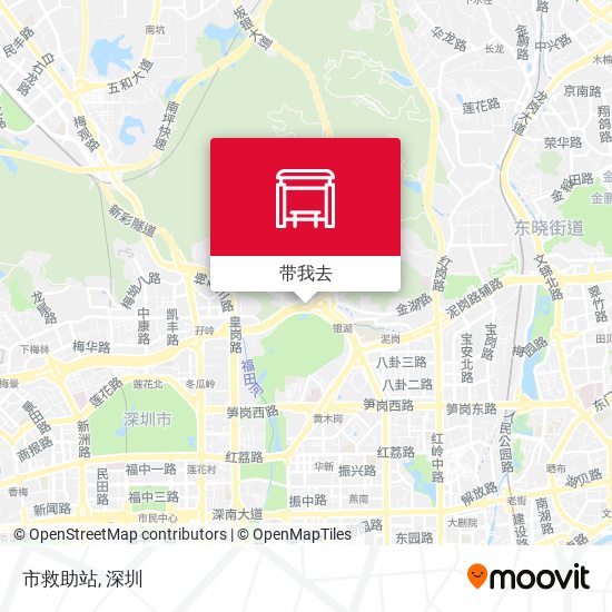 市救助站地图