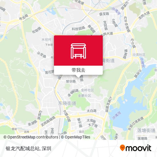 银龙汽配城总站地图
