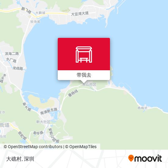 大礁村地图