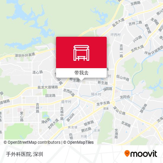 手外科医院地图