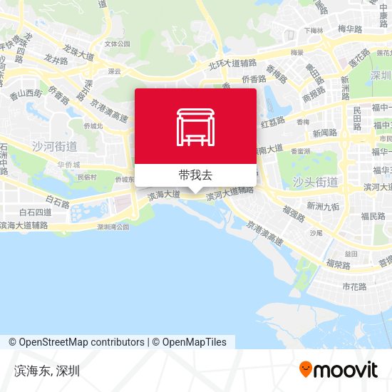 滨海东地图