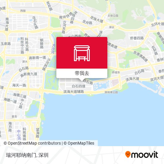 瑞河耶纳南门地图