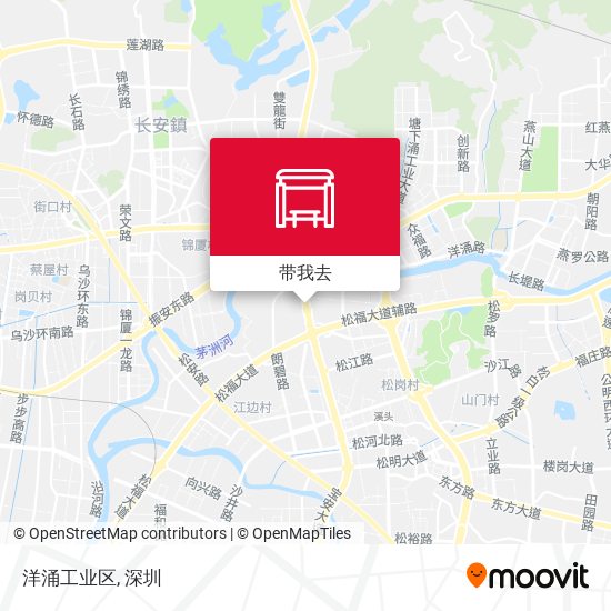 洋涌工业区地图