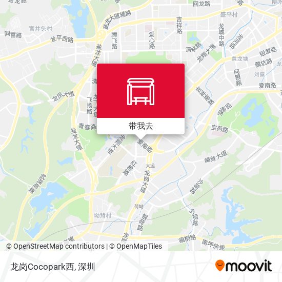 龙岗Cocopark西地图