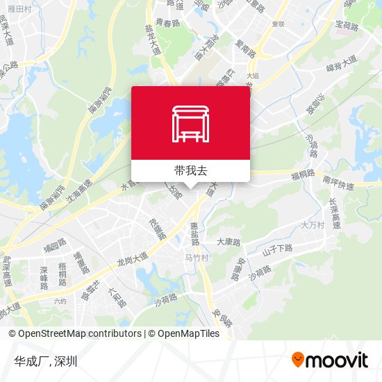 华成厂地图