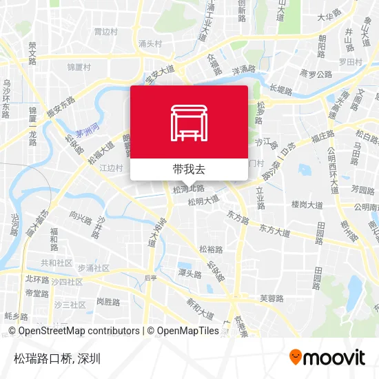 松瑞路口桥地图