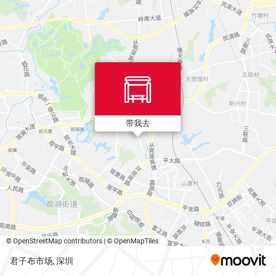 君子布市场地图