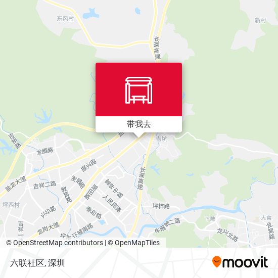 六联社区地图