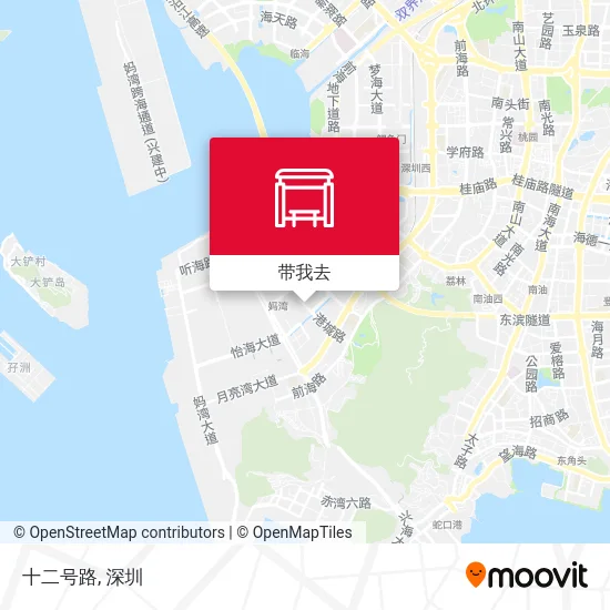 十二号路地图