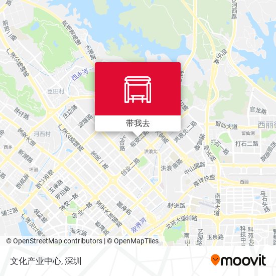 文化产业中心地图