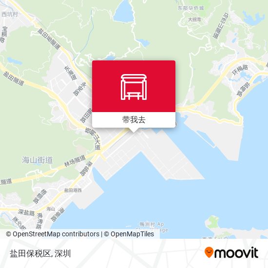 盐田保税区地图