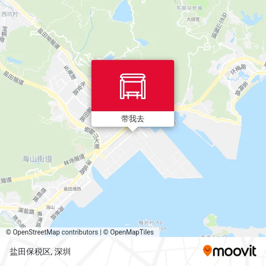 盐田保税区地图