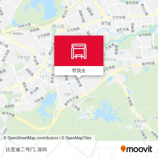 比亚迪二号门地图