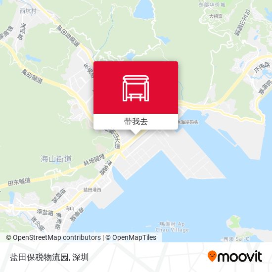 盐田保税物流园地图