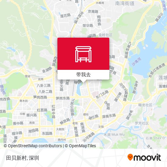 田贝新村地图