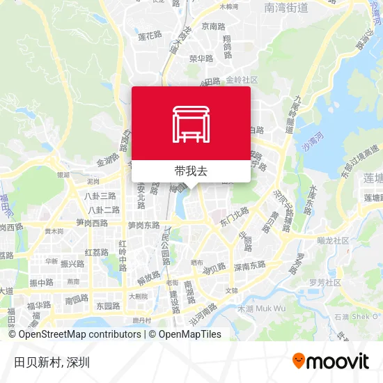 田贝新村地图