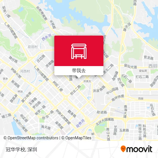 冠华学校地图
