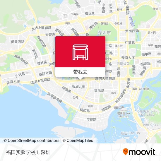 福田实验学校1地图
