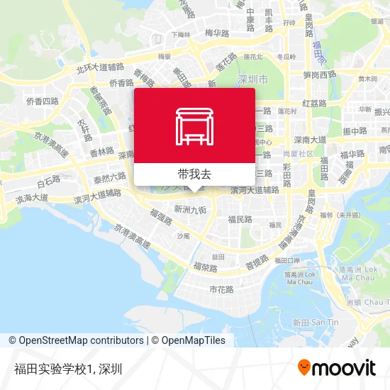 福田实验学校1地图