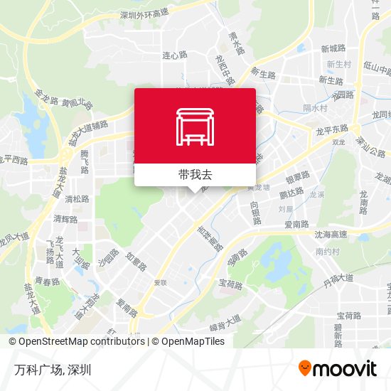 万科广场地图