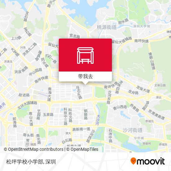 松坪学校小学部地图