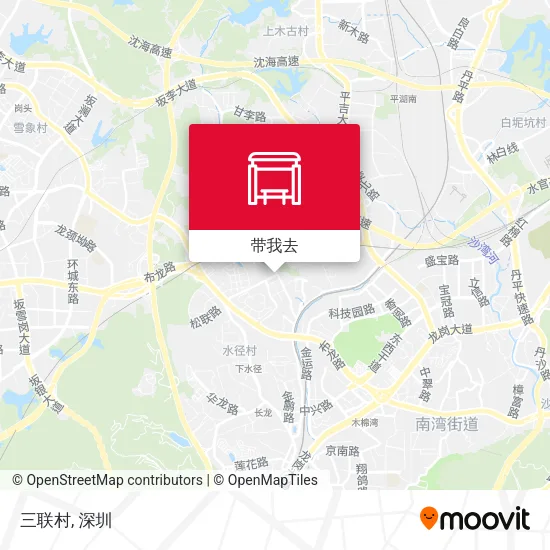 三联村地图