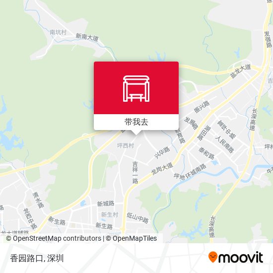 香园路口地图