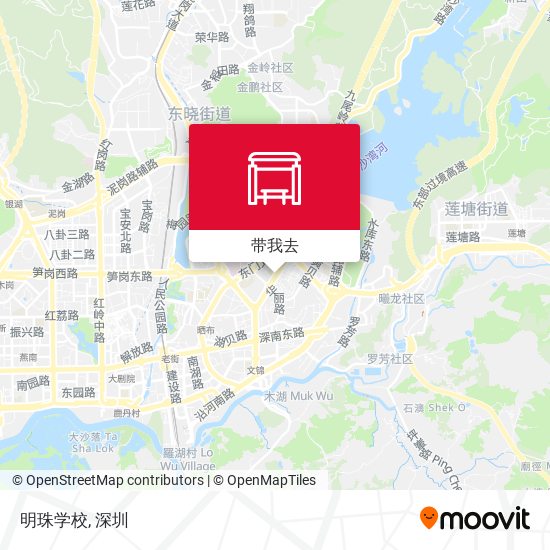 明珠学校地图