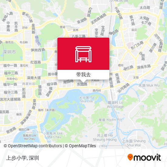 上步小学地图