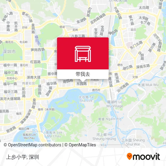 上步小学地图