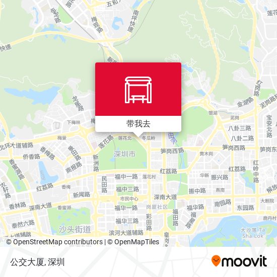 公交大厦地图