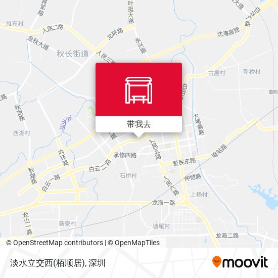 淡水立交西(栢顺居)地图