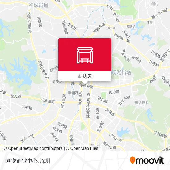 观澜商业中心地图