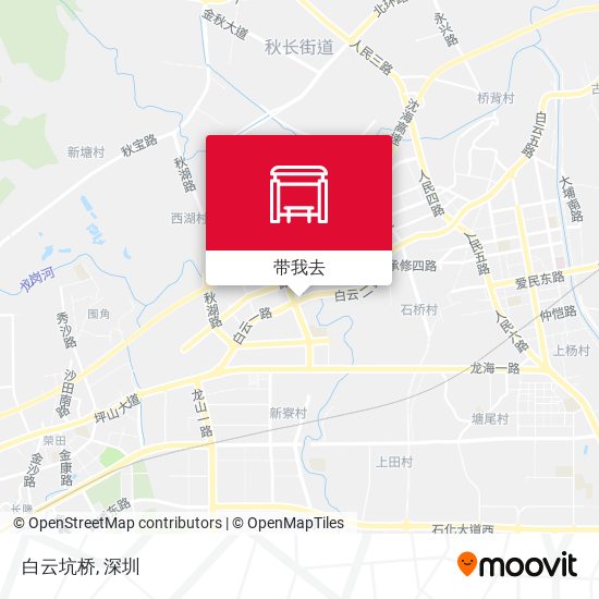 白云坑桥地图