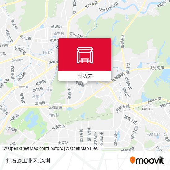 打石岭工业区地图