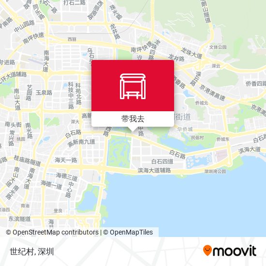世纪村地图