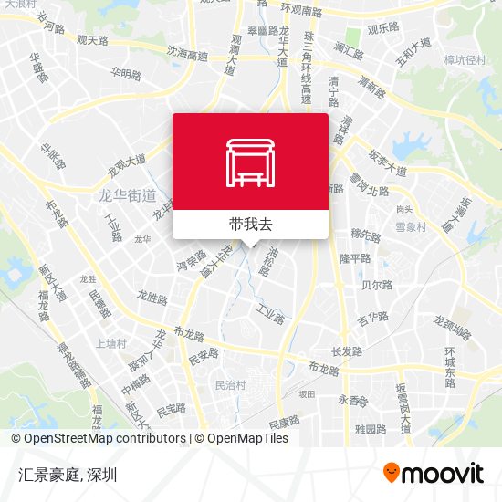 汇景豪庭地图