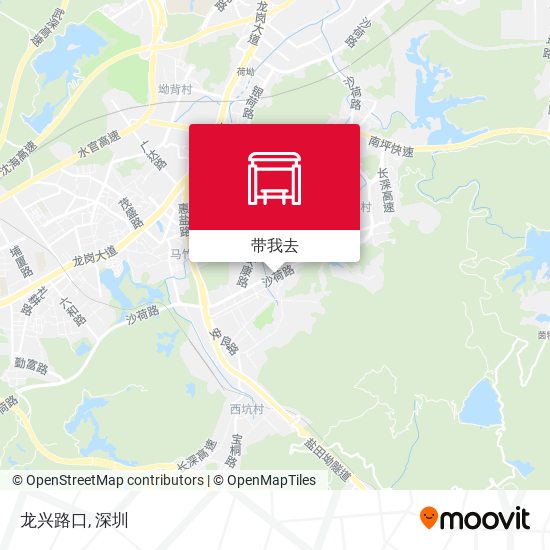 龙兴路口地图