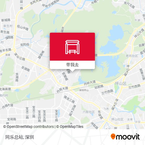 同乐总站地图