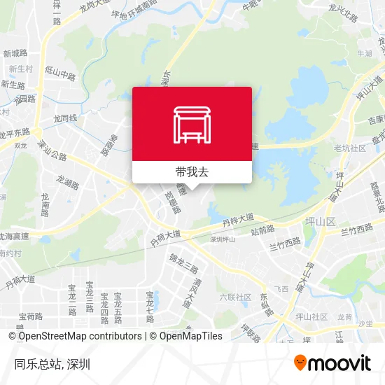 同乐总站地图
