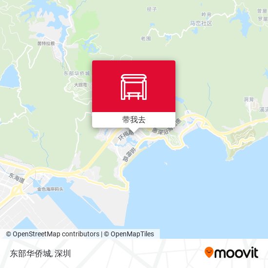 东部华侨城地图