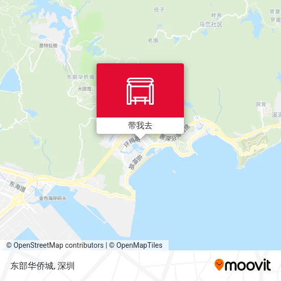 东部华侨城地图