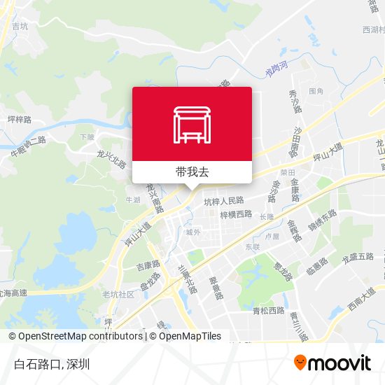 白石路口地图