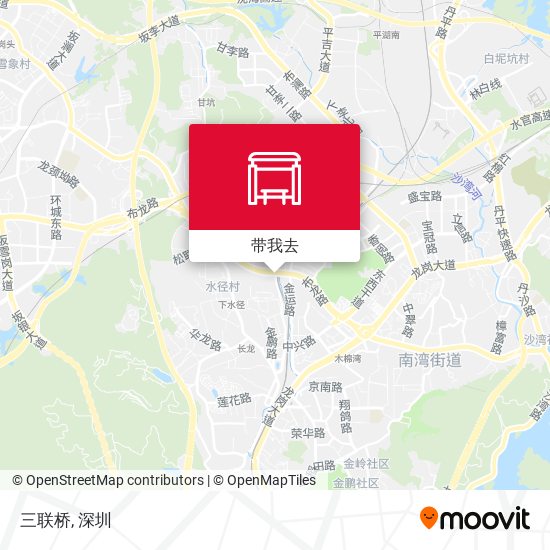三联桥地图