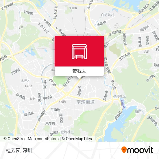 桂芳园地图