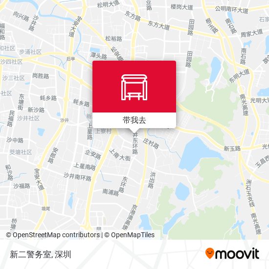 新二警务室地图