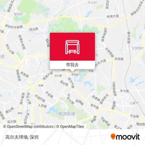 高尔夫球场地图