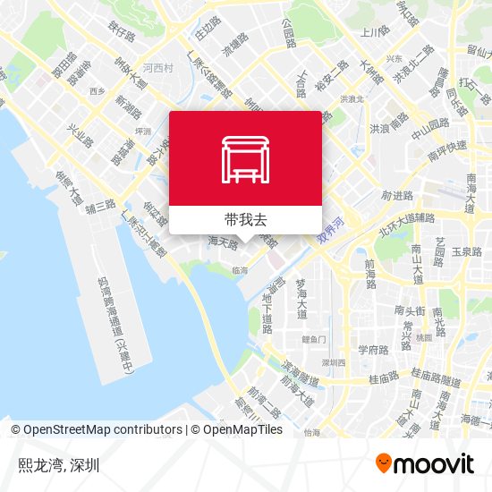 熙龙湾地图