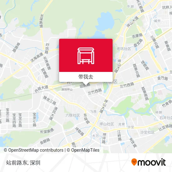 站前路东地图